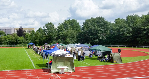 Kreisschützenverband Pinneberg - LM Bogen WA im Freien 2016 - Erste Eindrücke