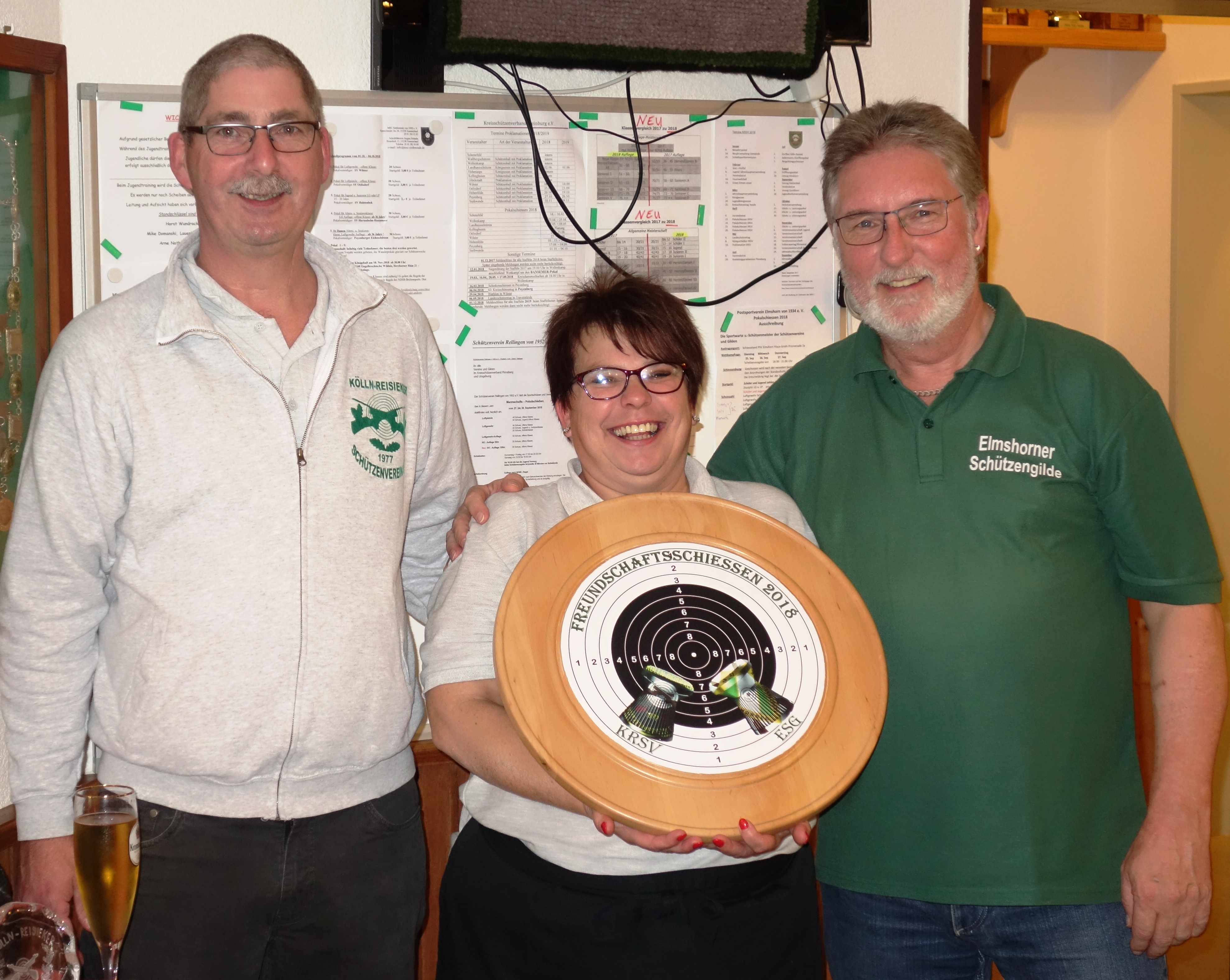 Kreisschützenverband Pinneberg - Vier tolle Tage beim Volks- und Schützenfest des Halstenbeker SV von 1886 e.V.17. Freundschaftsschießen Kölln-Reisieker SchV - Elmshorner SchG