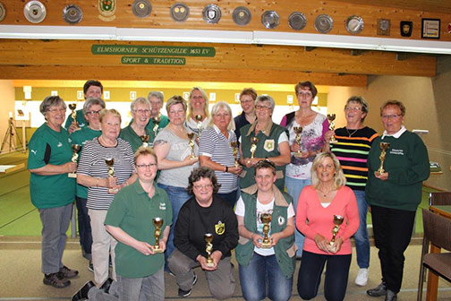 Kreisschützenverband Pinneberg -Mehrwaffenwettkampf der Kreisdamen am 10. Juni 2015