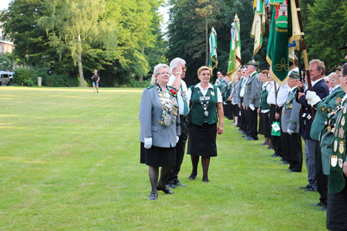 Kreisschützenverband Pinneberg - Kreiskönigsproklamation 2015: fast alles in Elmshorner Hand