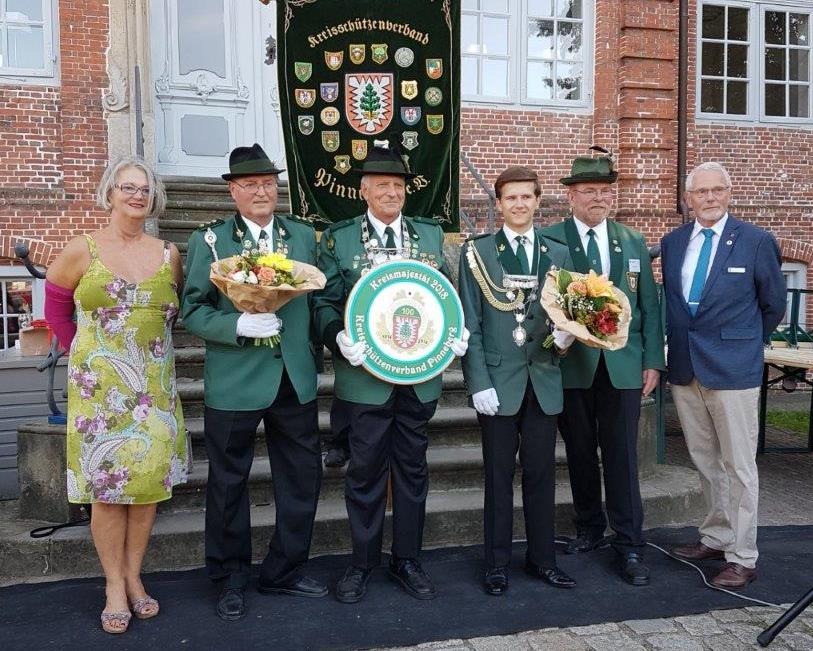 Kreisschützenverband Pinneberg - Helmuth Ahrens ist neuer Schirmherr21. Kreiskönigsproklamation in Pinneberg 2018