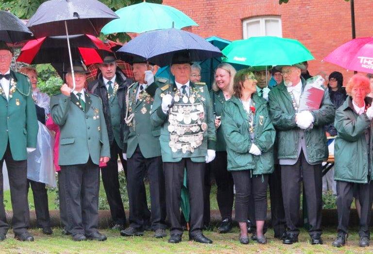 Kreisschützenverband Pinneberg - 20. Kreiskönigsproklamation 2017 bei staubfreier Luft