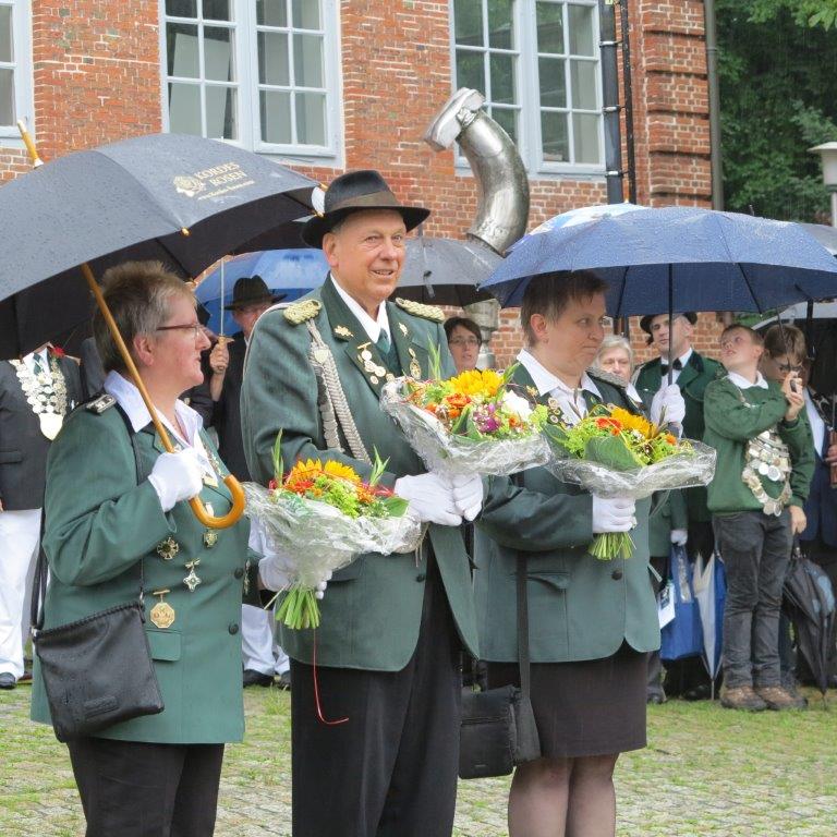 Kreisschützenverband Pinneberg - 20. Kreiskönigsproklamation 2017 bei staubfreier Luft