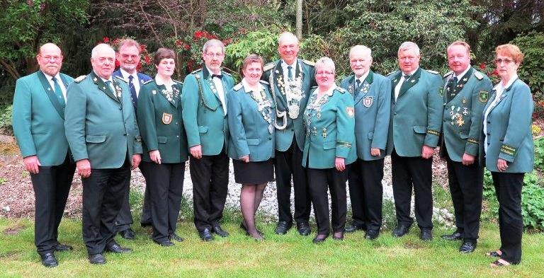 Kreisschützenverband Pinneberg - Kreiskönigsscheibe hat Ihren Ehrenplatz erhalten